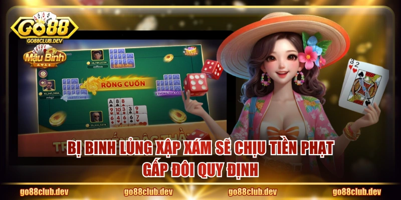 Bị binh lủng Xập Xám sẽ chịu tiền phạt gấp đôi quy định